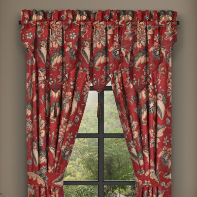 Queen Street Eveleth Rod Pocket Ascot Valance