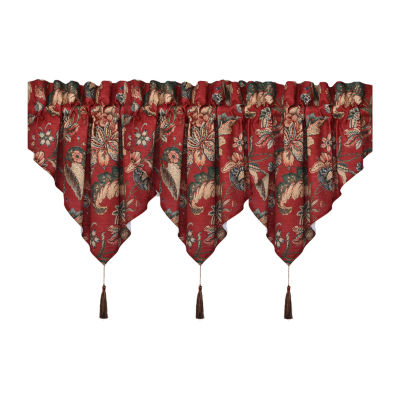 Queen Street Eveleth Rod Pocket Ascot Valance