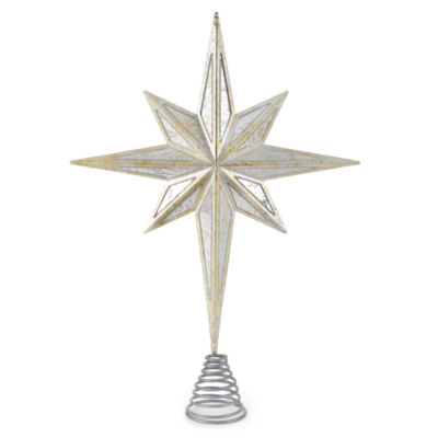 North Pole Trading Co. Star Christmas Tree Topper