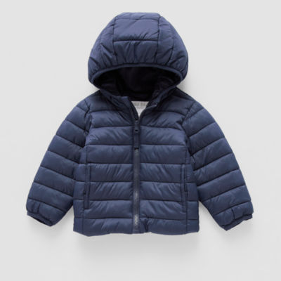 Okie Dokie Baby Toddler Boys Hooded Midweight Puffer Jacket
