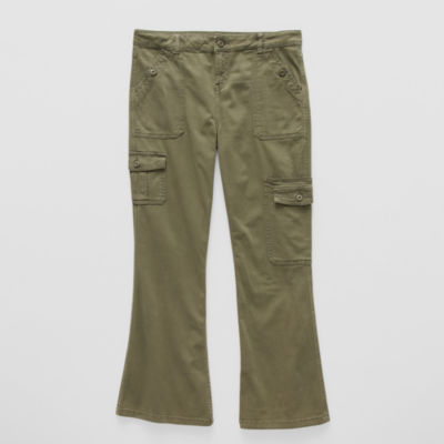 Thereabouts Little & Big Girls Flare Cargo Pant