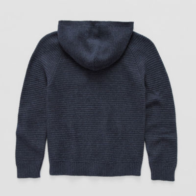 Thereabouts Little & Big Kid Boys Hooded Long Sleeve Pullover Sweater