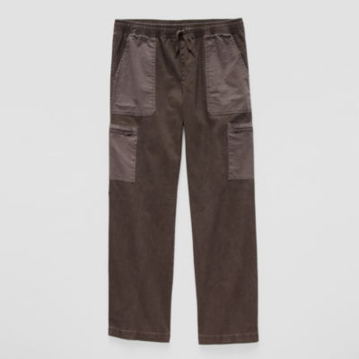 Thereabouts Little & Big Boys Pull-On Straight Cargo Pant