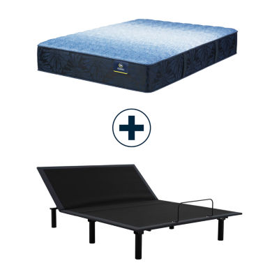 Serta Classic Exclusive 13" Firm Tight Top - Mattress + Adustable Base
