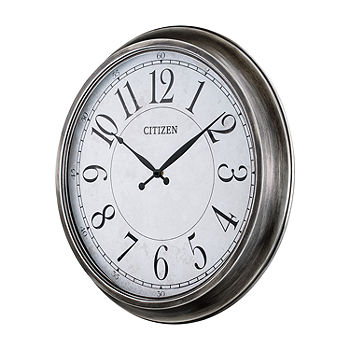 Citizen White Engraveable Wall Clock Cc2048 - JCPenney