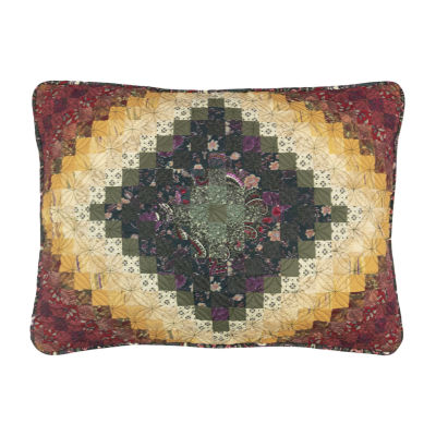 Donna Sharp Spice Quilt, Color: Red Green - JCPenney