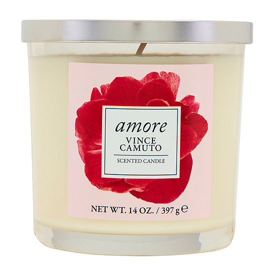 Vince Camuto Amore Scented Candle, 14 Oz Scented Jar Candle