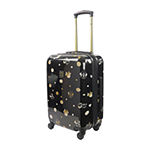 ful Disney Golden Minnie 21 Inch Expandable Hardside Carry-On Spinner Luggage