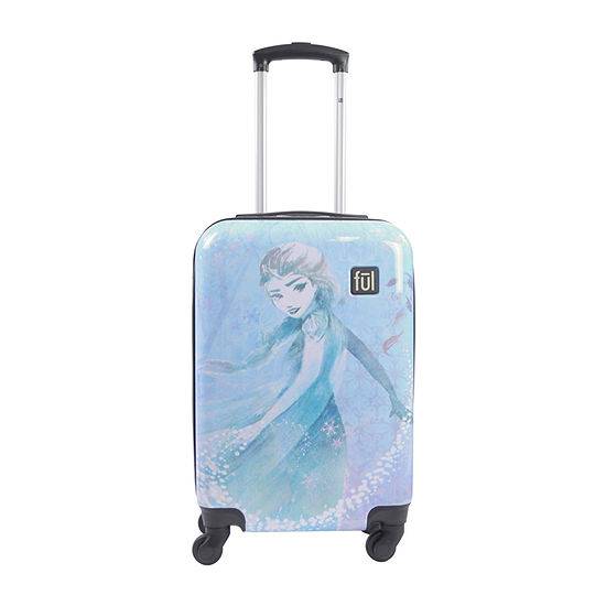 ful Disney Frozen 2 Elsa Believe In The Journey 21 Inch Hardside Carry-On Spinner Luggage