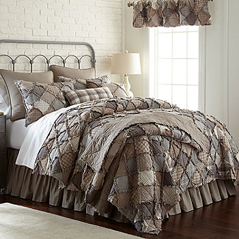 Donna Sharp Tempe 3-pc. Quilt Set, Color: Slate Gray Ivory - JCPenney