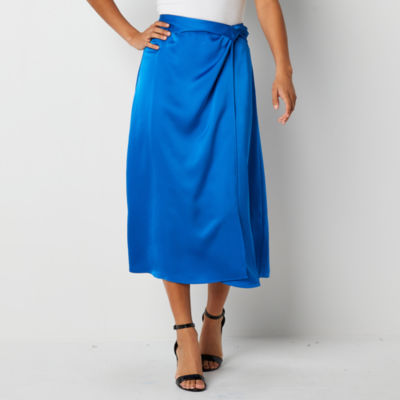 White wrap shop skirt jcpenney