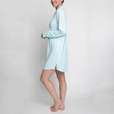 Hanes Womens Long Sleeve Nightshirt