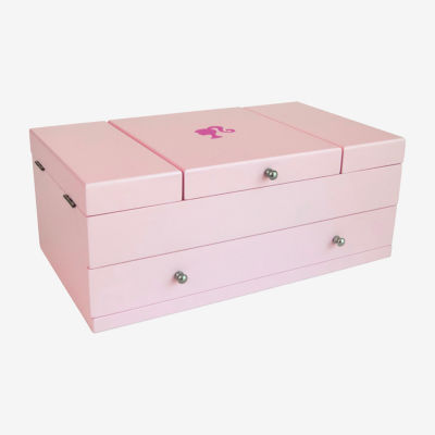 Mele And Co Barbie Jewelry Box, Color: Pink - JCPenney