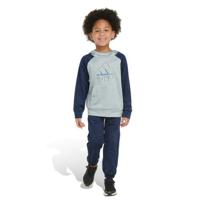 adidas Fleece Toddler Boys 2-pc. Pant Set