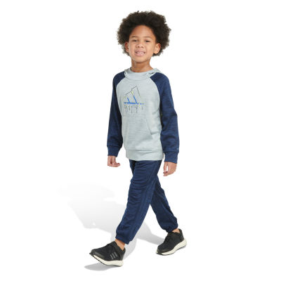 adidas Fleece Toddler Boys 2-pc. Pant Set