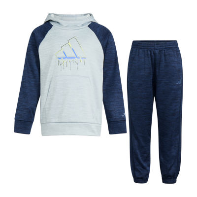 adidas Fleece Toddler Boys 2-pc. Pant Set