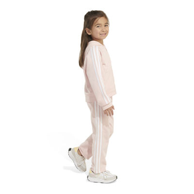 adidas Little Girls 2-pc. Pant Set