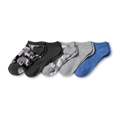 Thereabouts Little & Big Boys 10 Pair Low Cut Socks