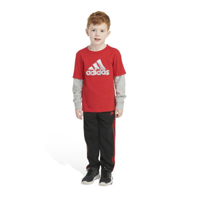 adidas Big Boys 2-pc. Pant Set