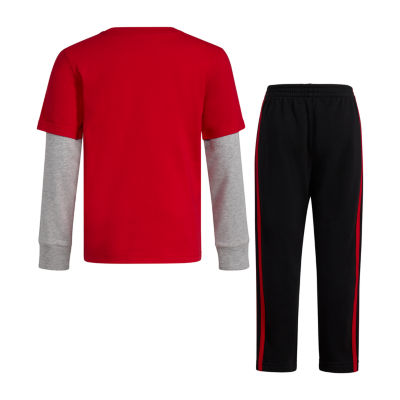 adidas Big Boys 2-pc. Pant Set