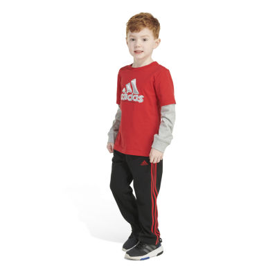 adidas Big Boys 2-pc. Pant Set