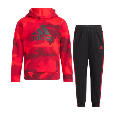 adidas Little Boys 2-pc. Pant Set