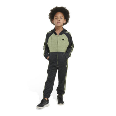 adidas Little Boys 2-pc. Pant Set
