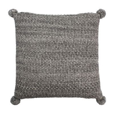 Safavieh Pom Pom Knit Square Throw Pillows