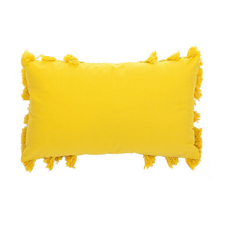 Safavieh Grema Rectangular Throw Pillow, One Size, Yellow