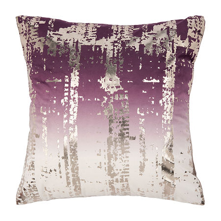 Safavieh Rensia Square Throw Pillow, One Size, Purple