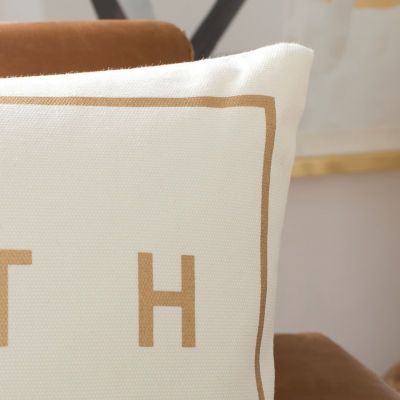 Safavieh Faith Square Throw Pillows