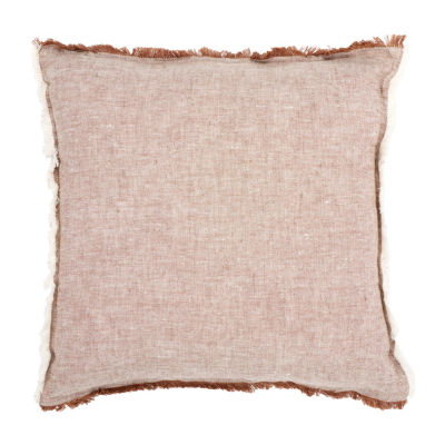 Safavieh Theia Linen Square Throw Pillow