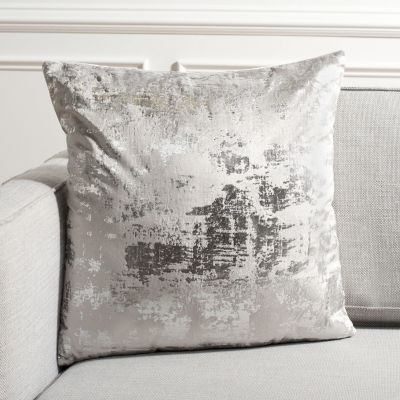 Safavieh Edmee Metallic Square Throw Pillows