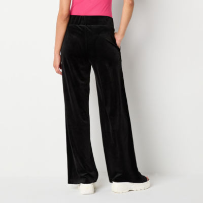 Juicy By Couture Womens Mid Rise Straight Track Pant-Juniors