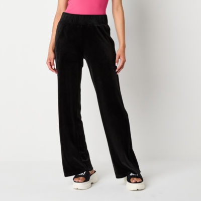 Juicy By Couture Womens Mid Rise Straight Track Pant-Juniors