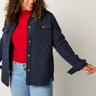 St. John's Bay Water Resistant Heavyweight Quilted Jacket