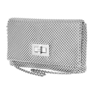 Gunne Sax by Jessica McClintock Turn Lock Ball Mesh Evening Bag