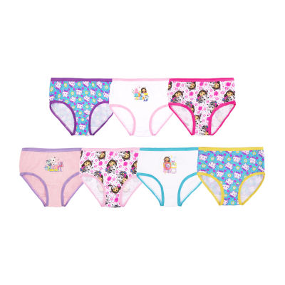 Toddler Girls Gabby's Dollhouse 7 Pack Brief Panty
