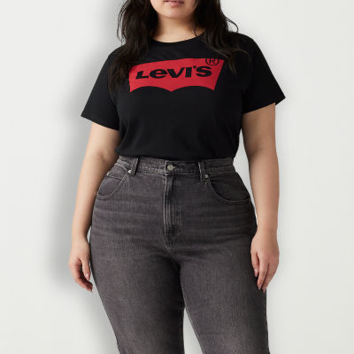 Levi's® Women's Plus Crew Neck Short Sleeve T-Shirt