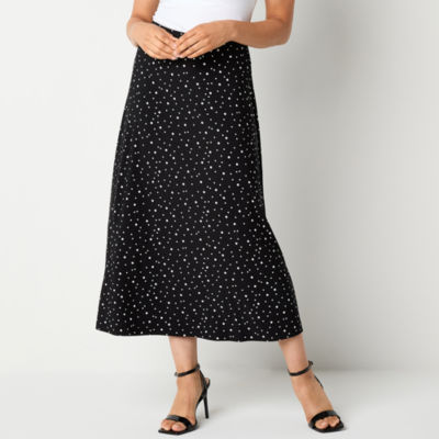 Black Label by Evan-Picone Womens Maxi Skirt