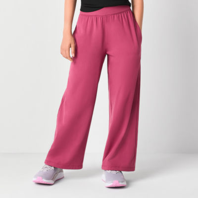Xersion Little & Big Girls Buttery Soft Wide Leg Pull-On Pant