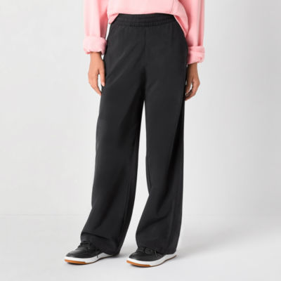 Xersion Little & Big Girls Woven Mid Rise Straight Pull-On Pant