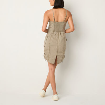 Arizona Womens Sleeveless Bodycon Dress Juniors
