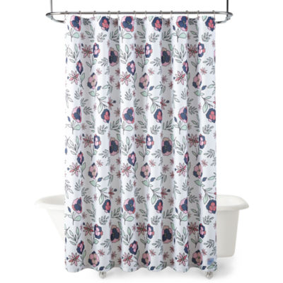 Forever 21 Dextra Floral Shower Curtain