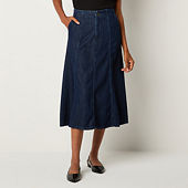 Liz Claiborne Denim Skirts Skirts for Women JCPenney