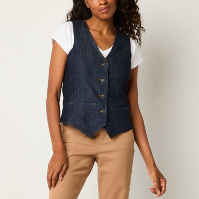 Liz Claiborne Denim Vests