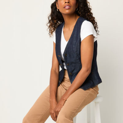 Liz Claiborne Denim Vests