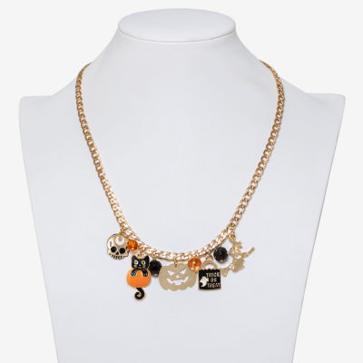 Mixit Halloween Womens 19 Inch Pendant Necklace