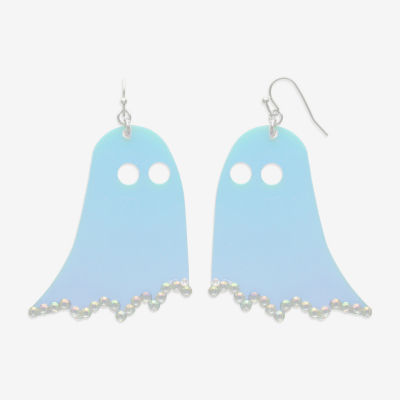 Mixit Halloween Ghost Womens Drop Earrings