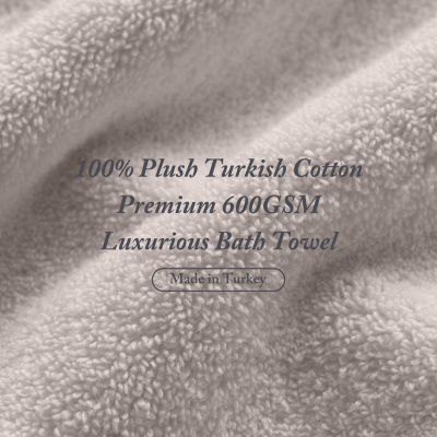 Madison Park Signature Turkish Oversized Cotton Solid 6-pc. Solid Bath Towel Set